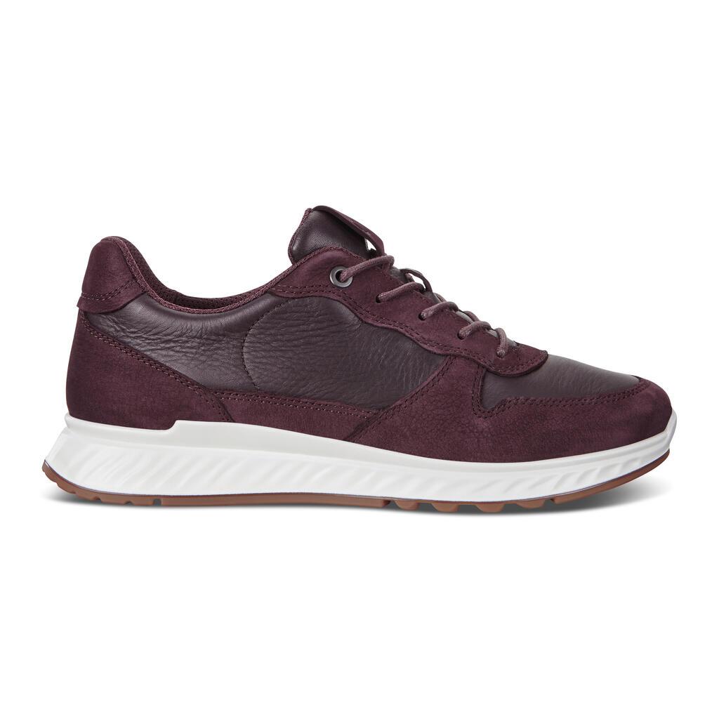 Ecco St.1 Womens Sneakers Burgundy Online - India HYL-206845